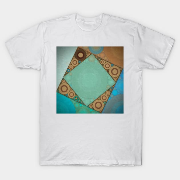 Concentric Squares T-Shirt by Dturner29